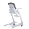Joovy Foodoo High Chair, Newborn-Ready Reclinable Seat, Adjustable Footrest, 8 Height Positions, Charcoal