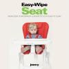 Joovy Nook High Chair Featuring Four-Position Adjustable Swing Open Tray, and Removable, Dishwasher-Safe Tray Insert for Easy Cleaning – Folds Down Flat for Easy Storage (Red)