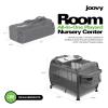 Joovy Room-Playard, Nursery Center, Bassinet, Changing-Table, Turquoise(Charcoal)