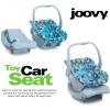 Joovy Toy Car Seat Baby Doll Carrier Featuring Crash-Tested Latch System for Safety, Machine-Washable Cover for Easy Cleaning, and Five-Point Harness – Fits Dolls 12” to 22”, Blue