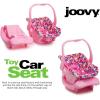 Joovy Toy Car Seat Baby Doll Carrier Featuring Crash-Tested Latch System for Safety, Machine-Washable Cover for Easy Cleaning, and Five-Point Harness – Fits Dolls 12” to 22”, Pink