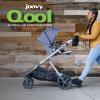 New Joovy Qool Customizable Modular Stroller – Single Double Triple Configurations, Slate(Slate)