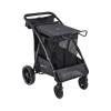 Joovy Platoon Utility Cart – The Ultimate Beach Wagon with All-Terrain Wheels, Removable Storage Basket, Personal Organizer, 150Lbs Capacity