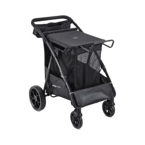 Joovy Platoon Utility Cart – The Ultimate Beach Wagon with All-Terrain Wheels, Removable Storage Basket, Personal Organizer, 150Lbs Capacity