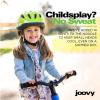 Joovy Noodle Multi-Sport Helmet S-M, Kids Adjustable Bike Helmet, Blue(Greenie)