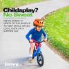 Joovy Noodle Multi-Sport Helmet S-M, Kids Adjustable Bike Helmet, Blue(Orangie)