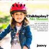 Joovy Noodle Multi-Sport Helmet S-M, Kids Adjustable Bike Helmet, Blue(Red)