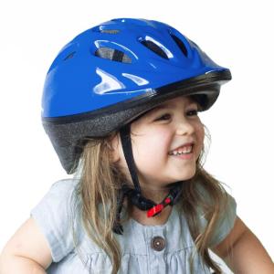 Joovy Noodle Multi-Sport Helmet S-M, Kids Adjustable Bike Helmet, Blue(Blueberry)