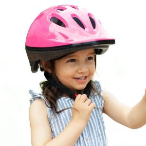 Joovy Noodle Multi-Sport Helmet S-M, Kids Adjustable Bike Helmet, Blue(Pink)