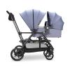 Joovy Portable Stroller Bassinet with Zip Closure, UPF 50 Sun Canopy – Compatible with Joovy Qool and Caboose RS Strollers (Adapters Sold Separately), Slate(Slate)