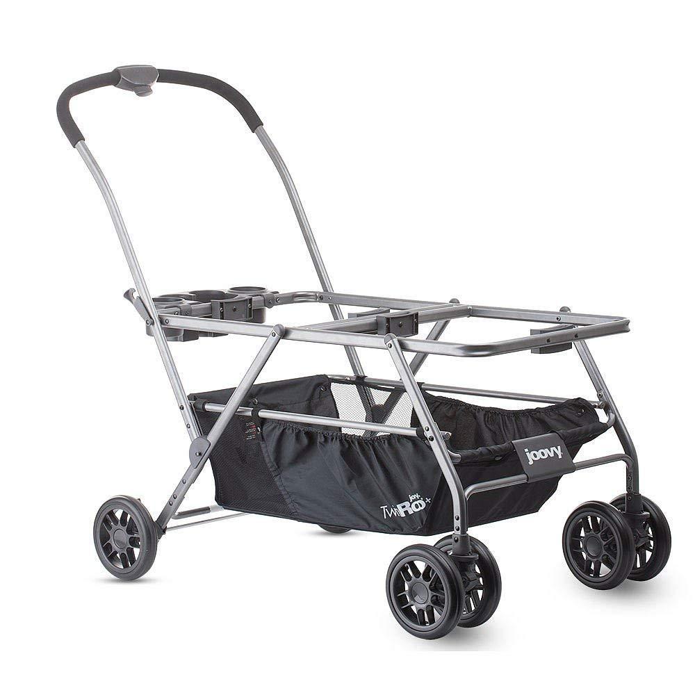 imageJoovy Twin Roo Car Seat Stroller Holds 2 Car Seats Stroller Frame
