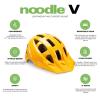 Joovy Noodle V Kids Bike Helmet XS-S, Child and Toddler Helmet,Goldy(Goldy)