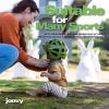 Joovy Noodle V Kids Bike Helmet XS-S, Child and Toddler Helmet,Goldy(PinkCrush)