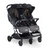 Joovy Kooper Lightweight Baby Stroller Featuring Removable, Swing-Open Tray, Big Wheels, Reclining Seat with Footrest, Extra-Large Retractable Canopy, and Compact Fold (Sand)(Forged Iron)