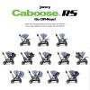 Joovy Caboose UL Sit and Stand Double Stroller with Bench Seat and Standing Platform, Plentiful Storage, Auto-Lock Quick-Fold, and Extended Sun Canopy, Jet(Slate)