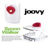 Joovy Spoon Baby Walker & Activity Center Featuring Three Adjustable Heights, Extra-Large Tray, and 30 lb Weight Capacity – JPMA Safety Certified, Greenie(Red)