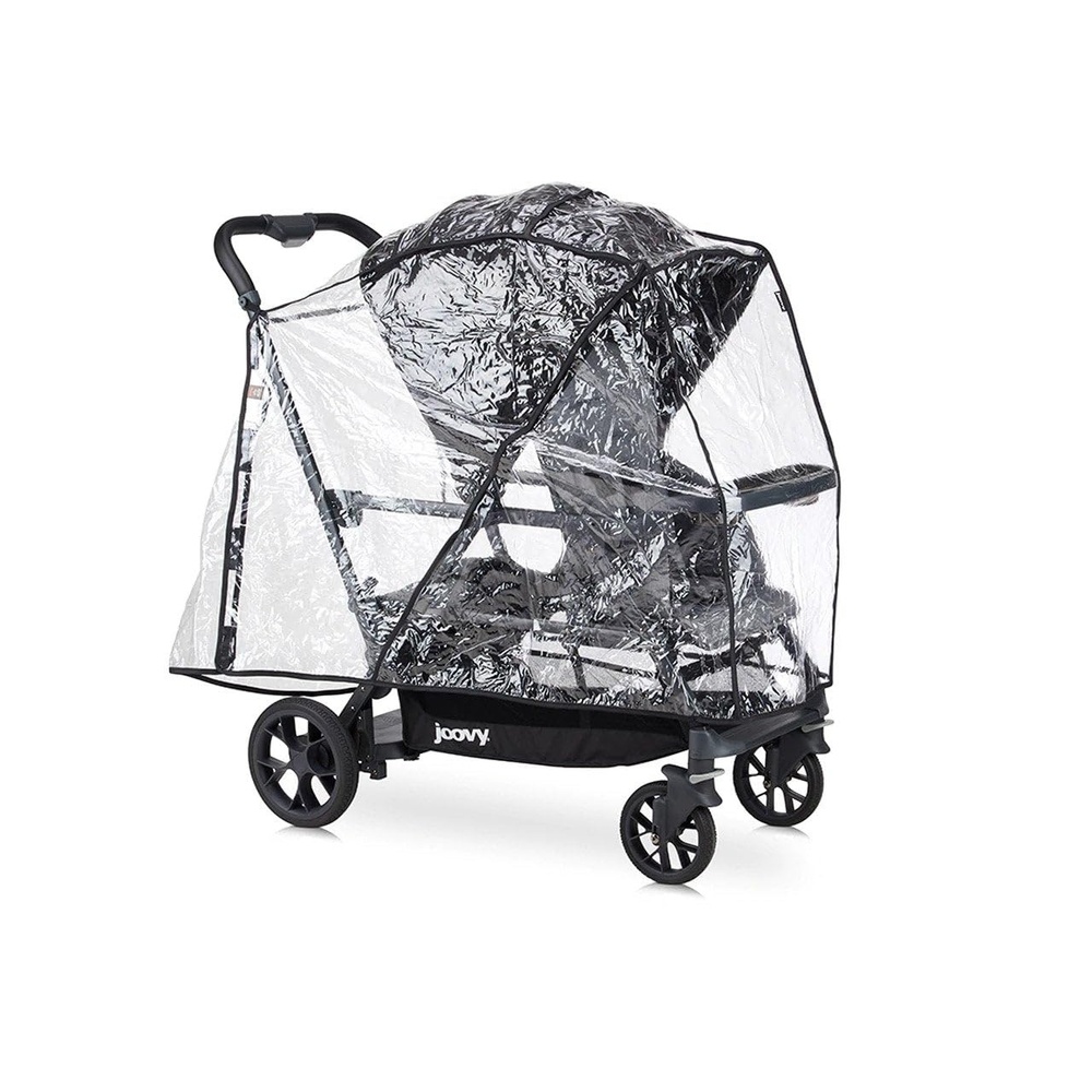 image:imageJOOVY Kooper X2 Rain Cover TransparentCaboose S