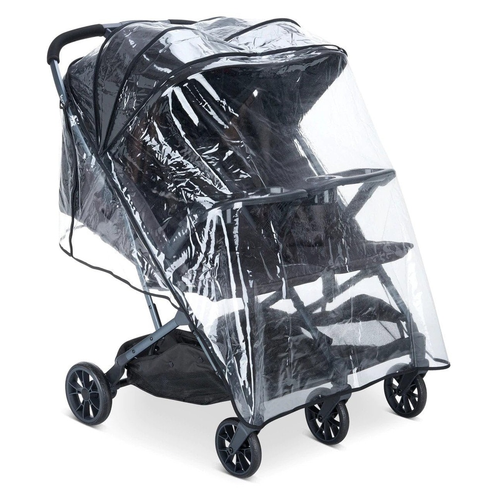 image:imageJOOVY Kooper X2 Rain Cover TransparentKooper X2 Transparent