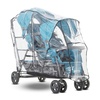 JOOVY Kooper X2 Rain Cover, Transparent(Big Caboose)