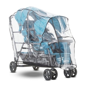 JOOVY Kooper X2 Rain Cover, Transparent(Big Caboose)