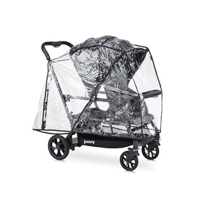 JOOVY Kooper X2 Rain Cover, Transparent(Caboose S)