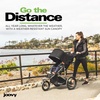 Joovy Zoom360 Ultralight Jogging Stroller, Charcoal | High Child Seat, Shock-Absorbing Suspension, Extra-Large Air-Filled Tires, Parent Organizer, Air Pump, Easy One-Hand Fold(Charcoal)